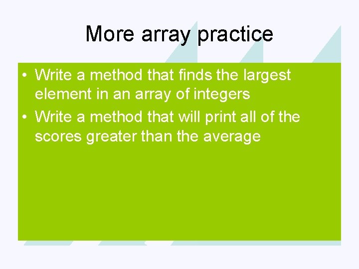 Click. More to edit array Master practice title style • • • Write to