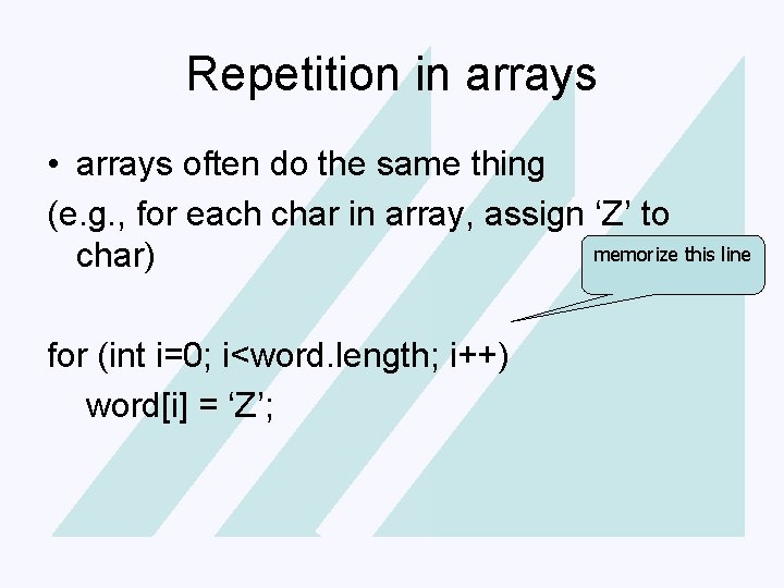 Click. Repetition to edit Master in arrays title style • arrays Click tooften edit