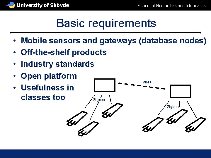 University of Skövde School of Humanities and Informatics Basic requirements • • • Mobile