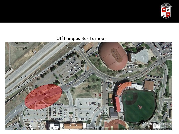 Off Campus Bus Turnout 