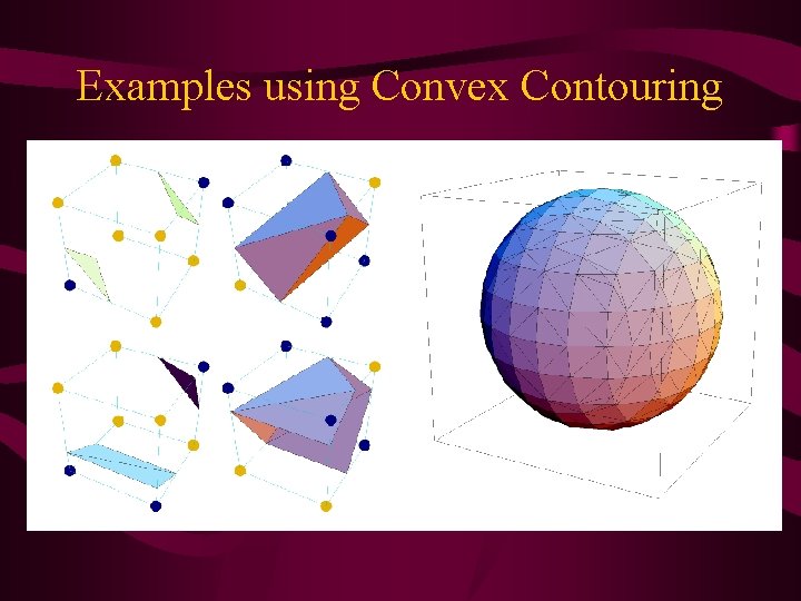 Examples using Convex Contouring 