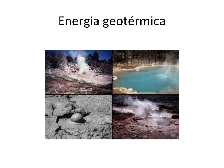 Energia geotérmica 