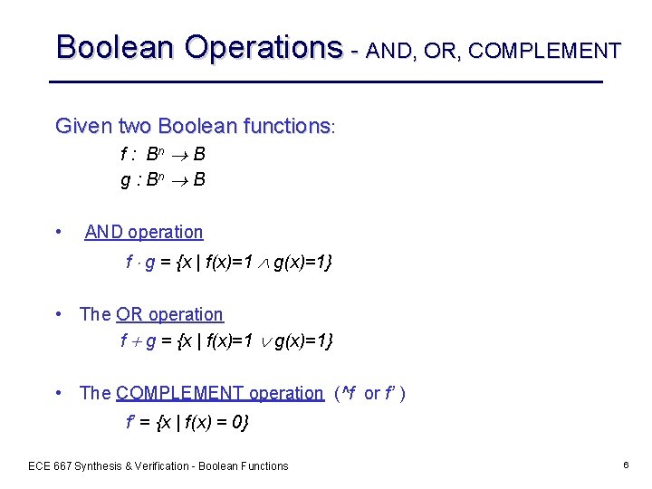 Ece 667 Spring 13 Synthesis And Verification Of