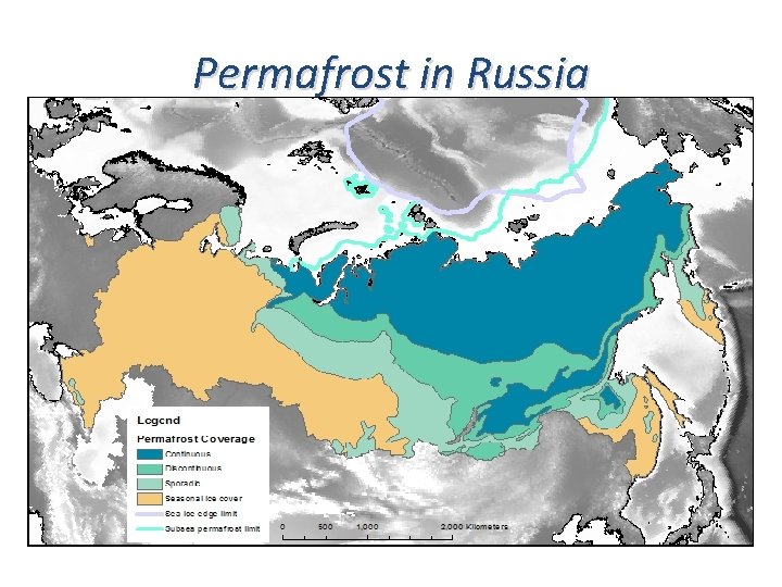 Permafrost in Russia 