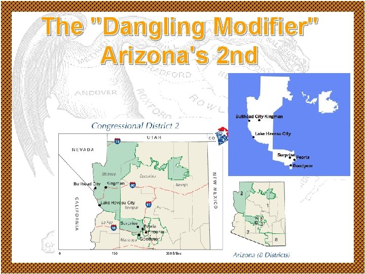 The "Dangling Modifier" Arizona's 2 nd 