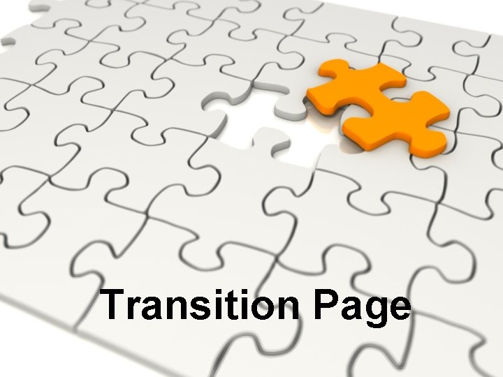 Transition Page 