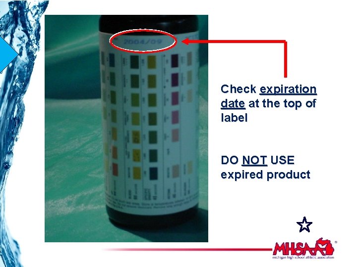 Check expiration date at the top of label DO NOT USE expired product 