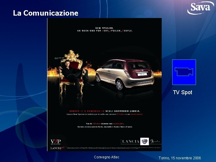 La Comunicazione TV Spot Convegno Atlec Torino, 15 novembre 2006 