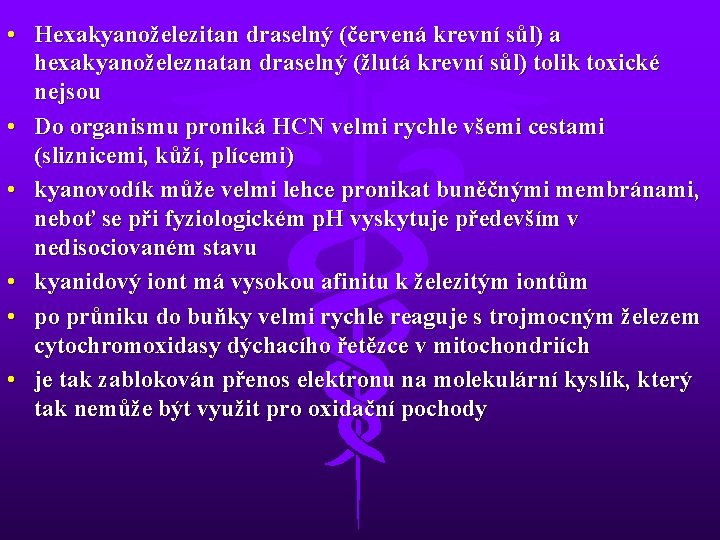  • Hexakyanoželezitan draselný (červená krevní sůl) a hexakyanoželeznatan draselný (žlutá krevní sůl) tolik