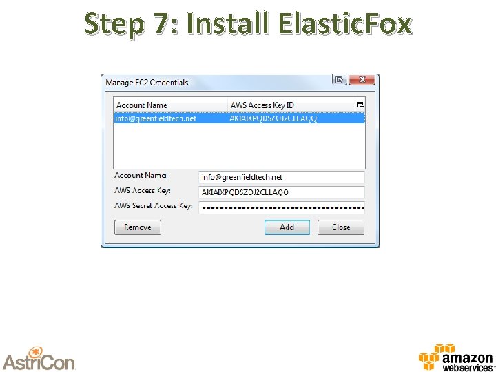 Step 7: Install Elastic. Fox 