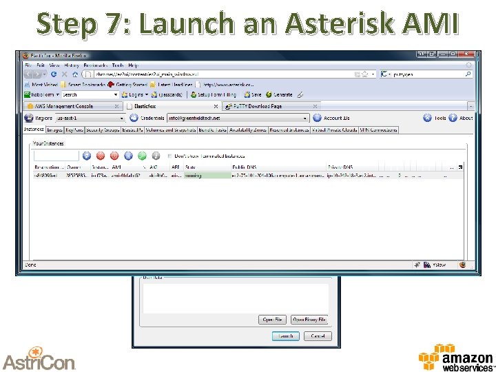 Step 7: Launch an Asterisk AMI 