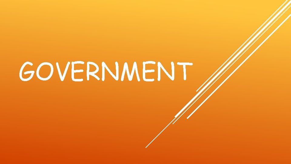 GOVERNMENT 