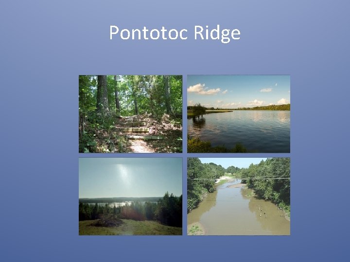 Pontotoc Ridge 