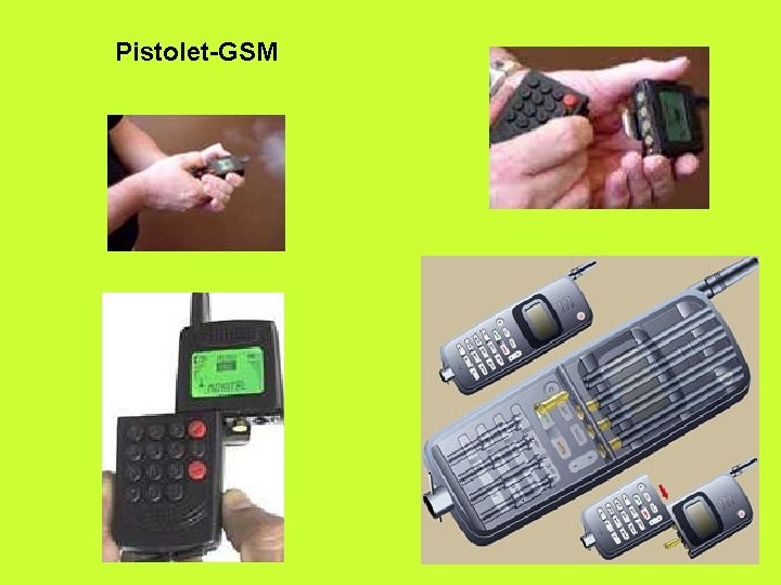 Pistolet-GSM 