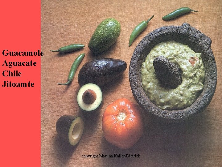 Guacamole Aguacate Chile Jitoamte copyright. Martina Kaller-Dietrich 