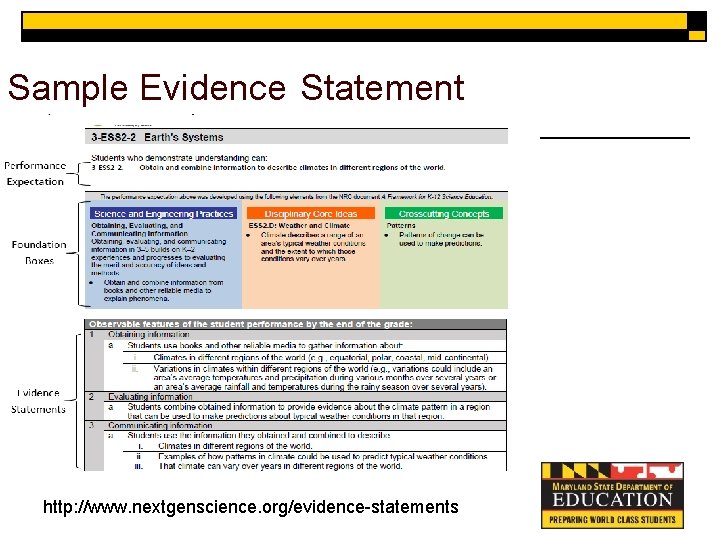 NGSS Implementation Instruction and Assessment National Conference on