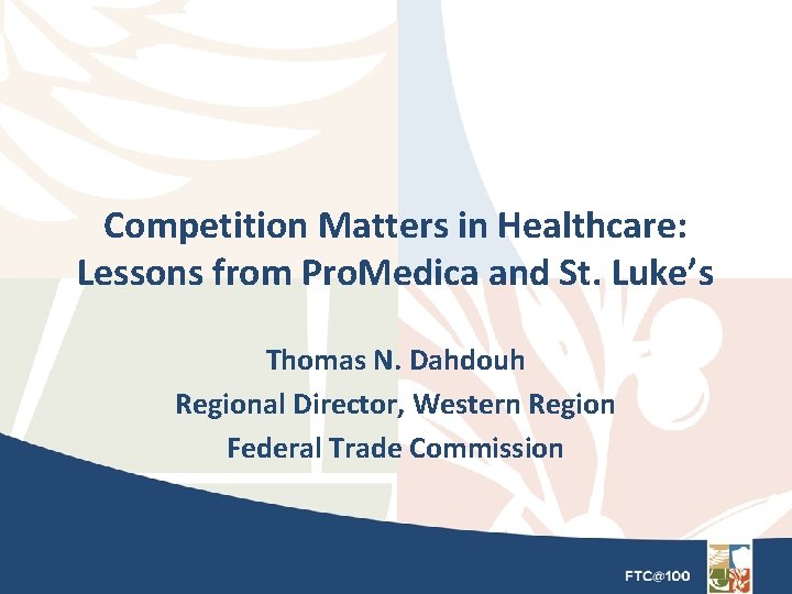 Competition Matters in Healthcare Lessons from Pro Medica