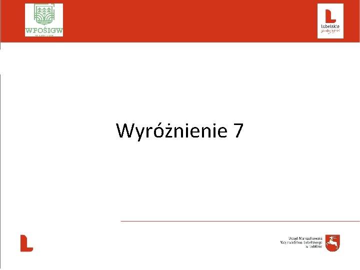  Wyróżnienie 7 