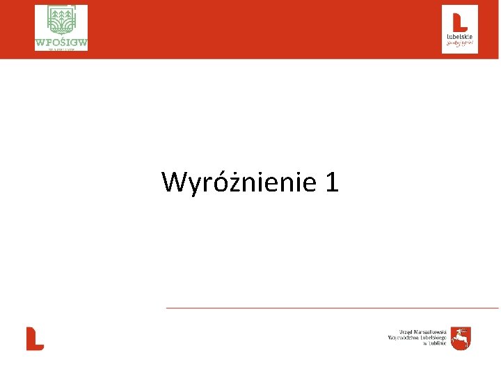  Wyróżnienie 1 