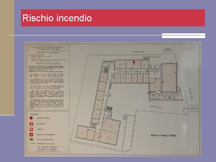 Rischio incendio 