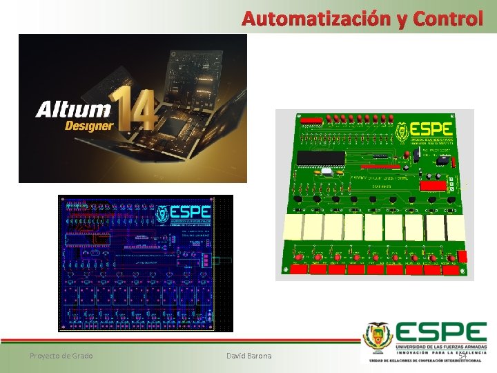 Automatización y Control Proyecto de Grado David Barona 54 