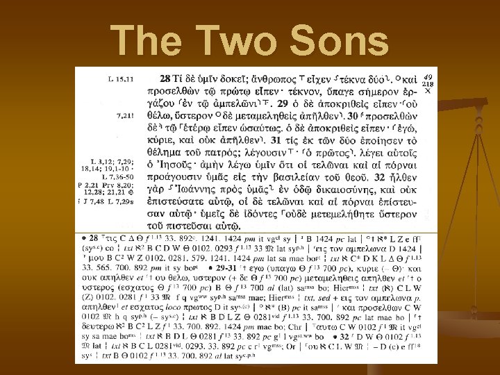 The Two Sons 