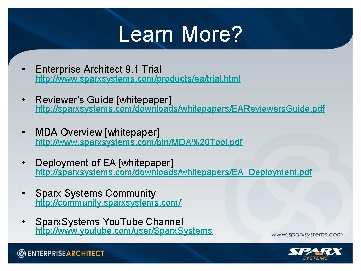 Effective Ontology Development using UML and Enterprise Architect