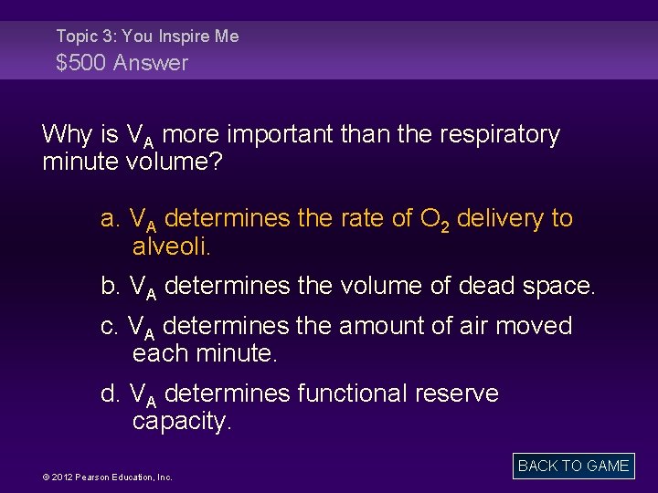Chapter 23 The Respiratory System Structures Of The