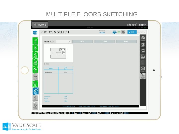 MULTIPLE FLOORS SKETCHING 