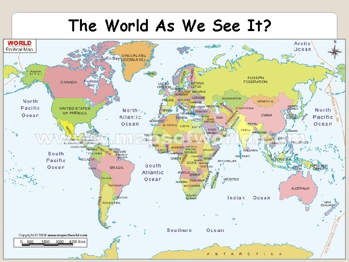 The World As We See It? 