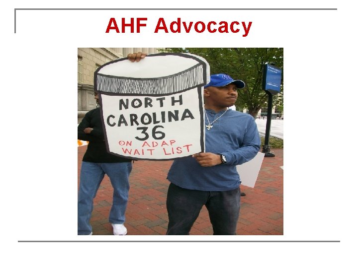 AHF Advocacy 