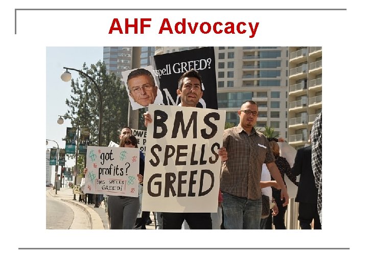 AHF Advocacy 