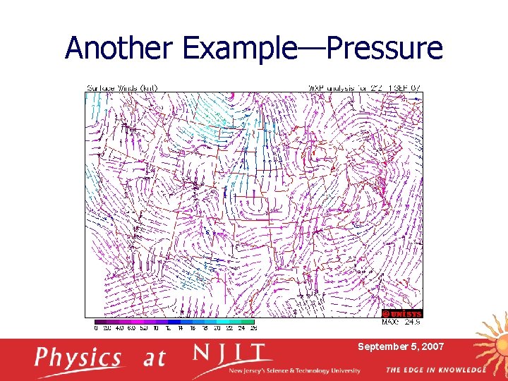 Another Example—Pressure September 5, 2007 