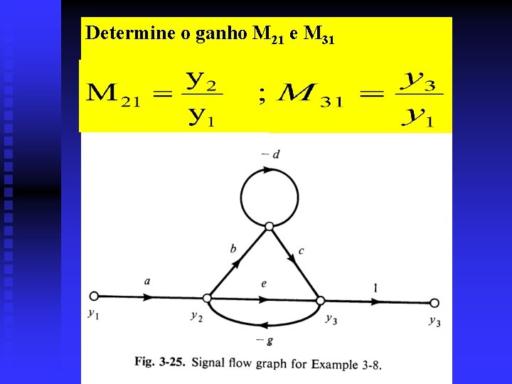Determine o ganho M 21 e M 31 