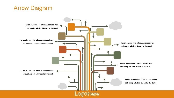 Arrow Diagram Lorem ipsum dolor sit amet, consectetur adipiscing elit. Sed imperdiet tincidunt. q