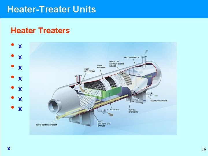Heater-Treater Units Heater Treaters • • x x x x 16 