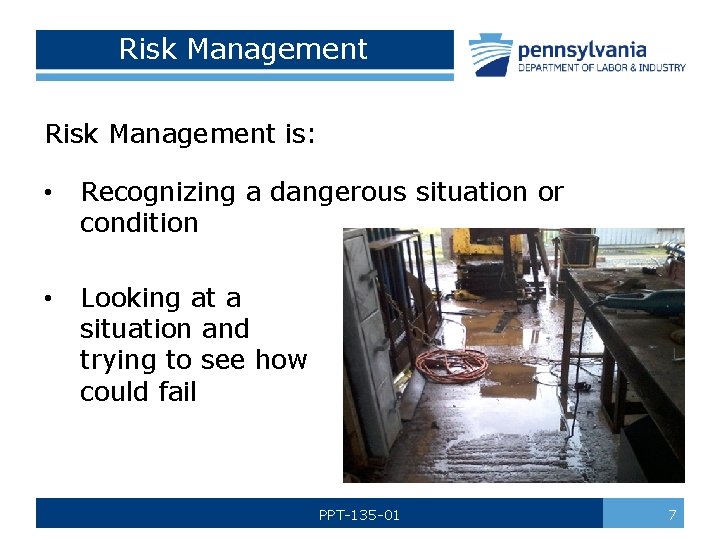 Safety Management System Bureau of Workers Compensation PA