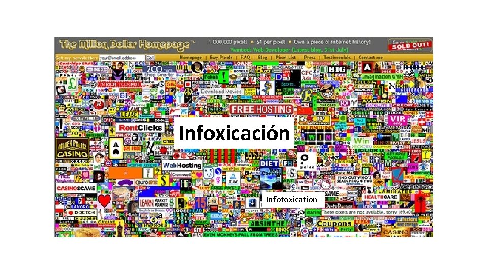 Infoxicación Infotoxication 