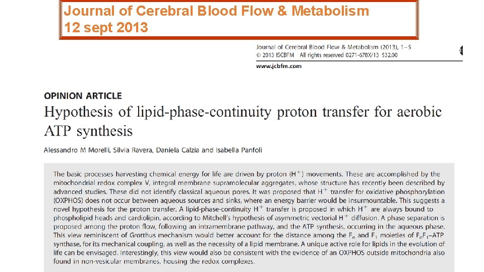 Journal of Cerebral Blood Flow & Metabolism 12 sept 2013 29 