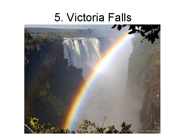 5. Victoria Falls 