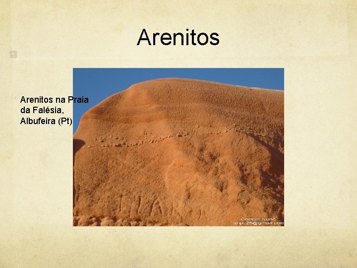 Arenitos na Praia da Falésia, Albufeira (Pt) 