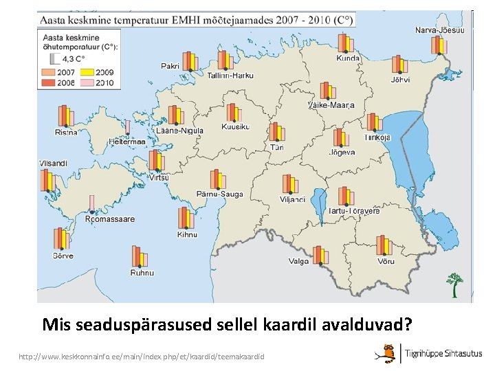 Mis seaduspärasused sellel kaardil avalduvad? http: //www. keskkonnainfo. ee/main/index. php/et/kaardid/teemakaardid 