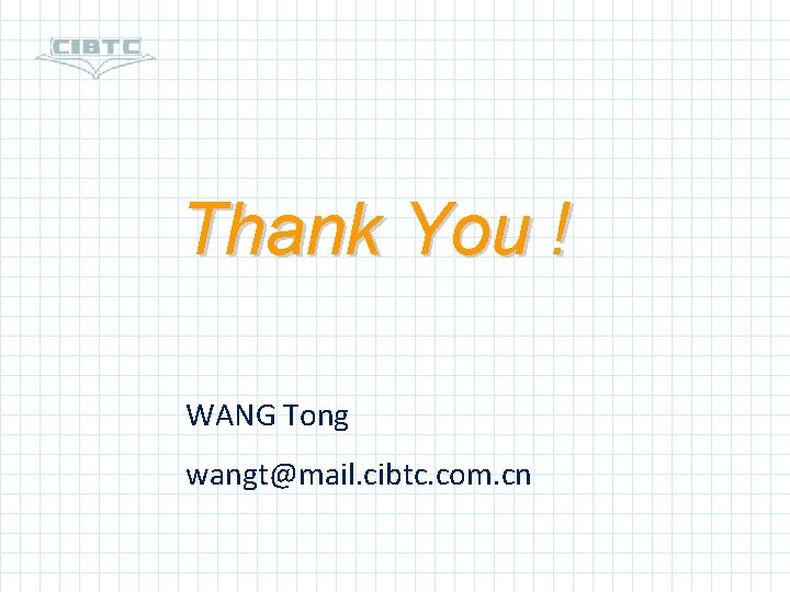 Cibtcs Services Products 14 Wang Tong September 4