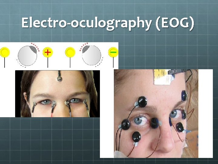 Electro-oculography (EOG) Electro-oculography (EOG)