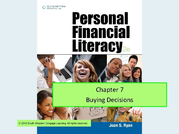 Chapter 7 Buying Decisions 