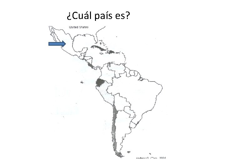 ¿Cuál país es? 