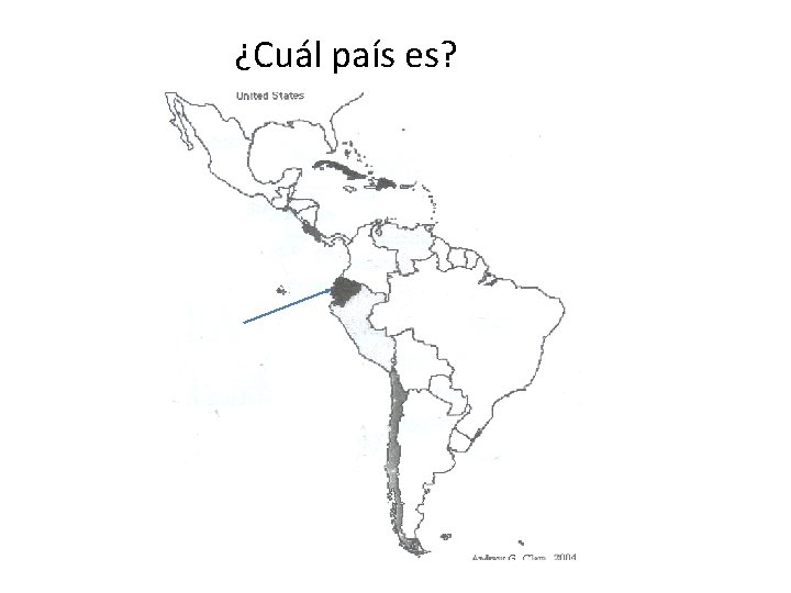 ¿Cuál país es? 