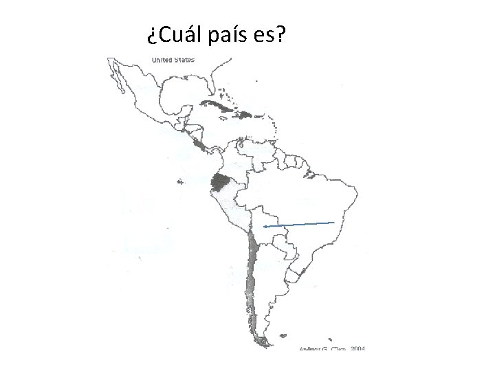 ¿Cuál país es? 