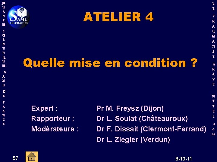 JO U R N E ES L E ATELIER 4 S CI E N