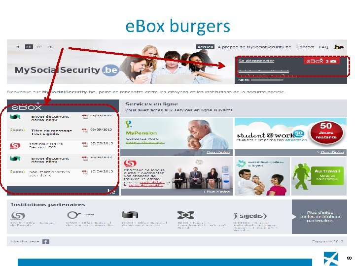 e. Box burgers 60 e. Box burgers 60